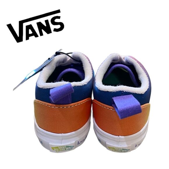 NEW Vans Toddler Era Elastic Lace Colorful Sneakers 6 7 8 9 - Picture 5 of 7